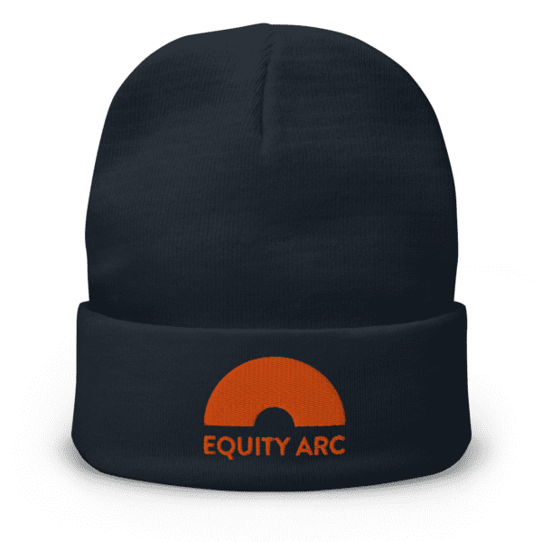 Equity Arc Embroidered Beanie - Image 2