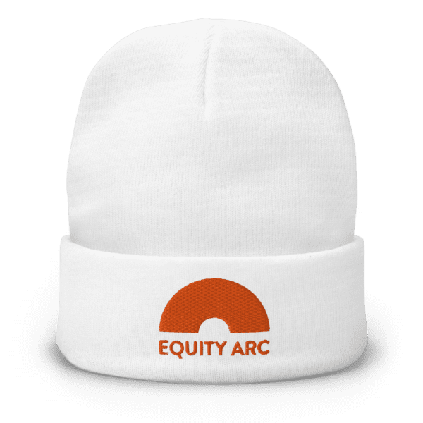 Equity Arc Embroidered Beanie - Image 3