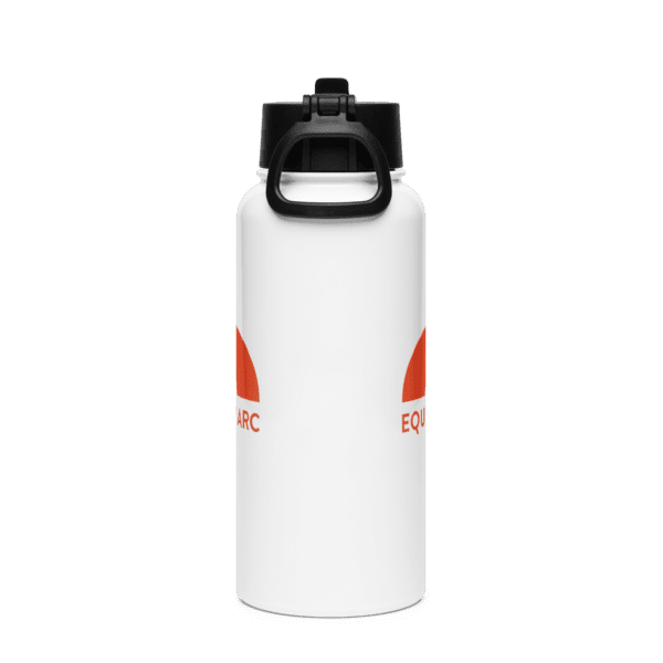 Equity Arc Stainless Steel Water Bottle with Straw - Image 7