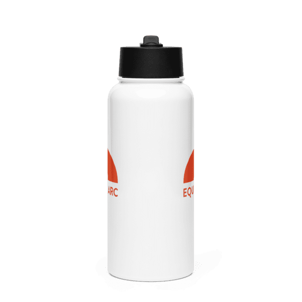 Equity Arc Stainless Steel Water Bottle with Straw - Image 6