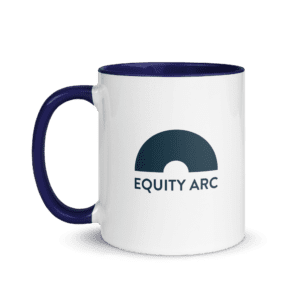 Equity Arc Mug, Navy