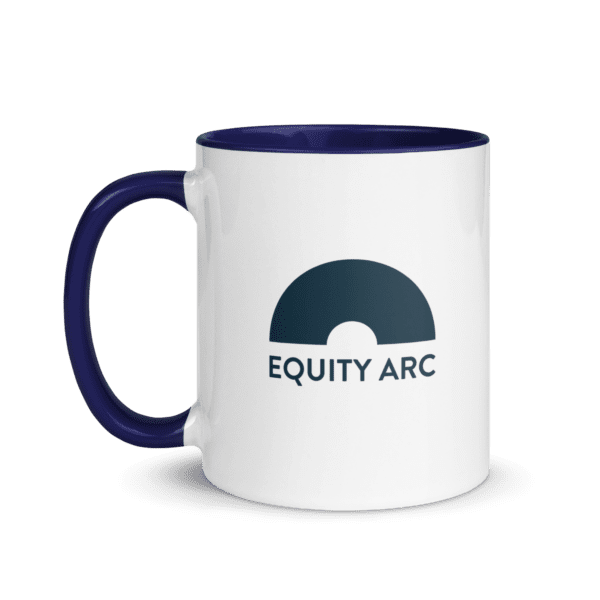 Equity Arc Mug, Navy