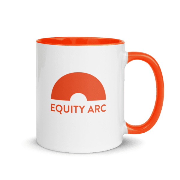 Equity Arc Mug, Orange - Image 2