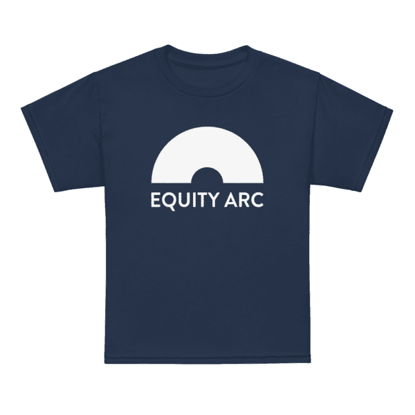 Equity Arc Youth T-Shirt, Navy